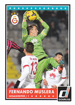 Fernando Muslera Galatasaray AS 2015 Donruss Soccer Cards #37